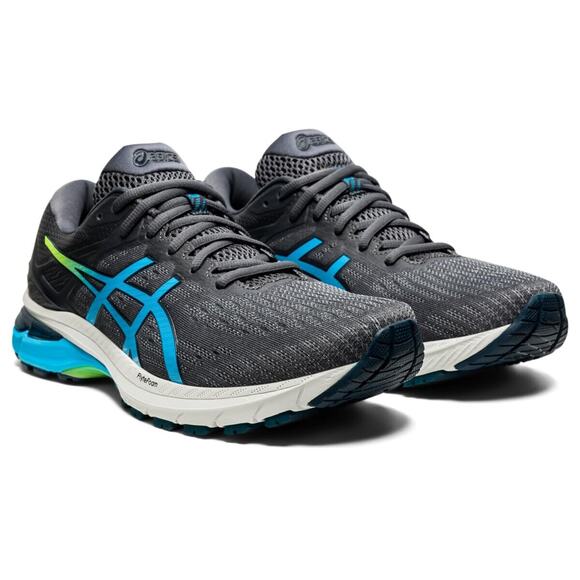 ASICS Men's GT-2000 9 Running Shoes Carrier Grey/Digital Aqua 8 B (M) - Picture 1 of 9